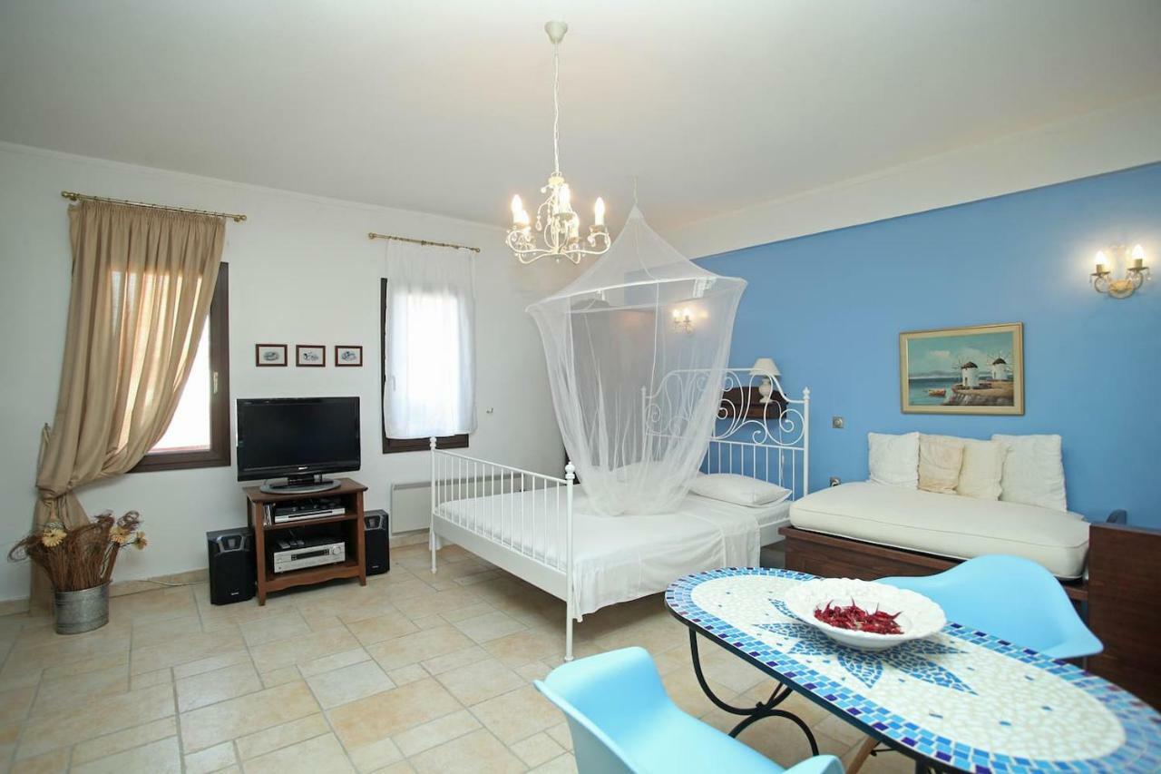 Beautiful Studio In Traditional Afytos Halkidiki-Uvc Sterilized エクステリア 写真