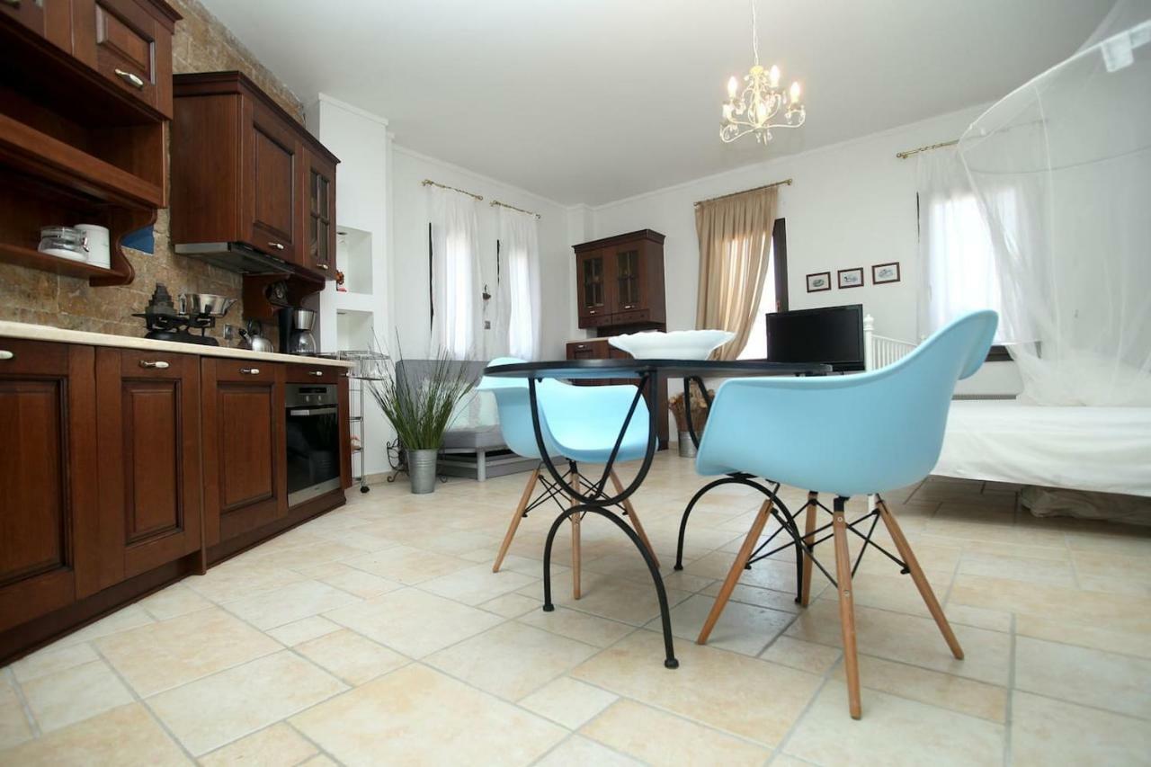 Beautiful Studio In Traditional Afytos Halkidiki-Uvc Sterilized エクステリア 写真