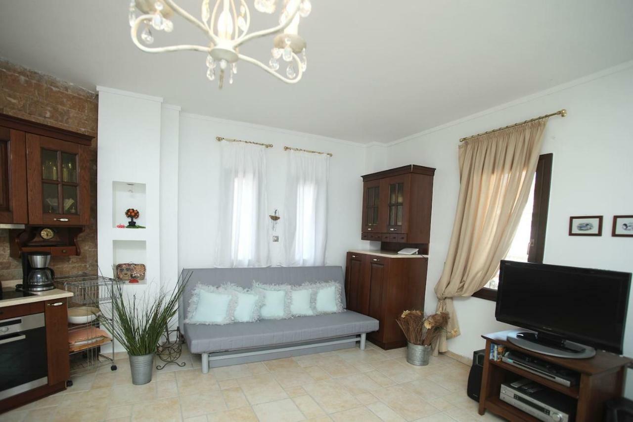 Beautiful Studio In Traditional Afytos Halkidiki-Uvc Sterilized エクステリア 写真